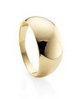 9ct Yellow Gold 9mm Polished Dome Ring