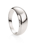 Sterling Silver Polished Dome Ring