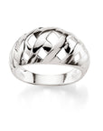 Sterling Silver Polished Dome Ring
